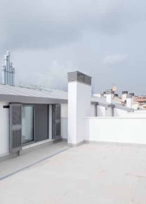 Ático vivienda sostenible